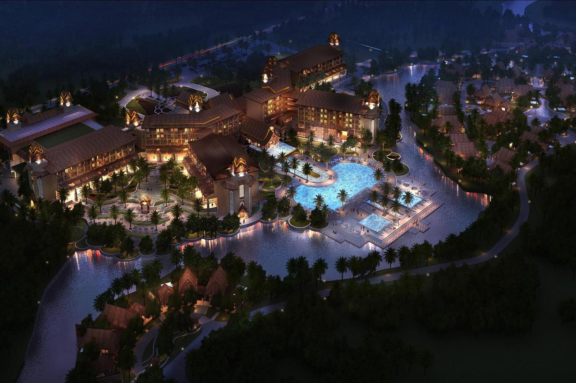 Sheraton Grand Xishuangbanna Hotel Jinghong Exteriér fotografie