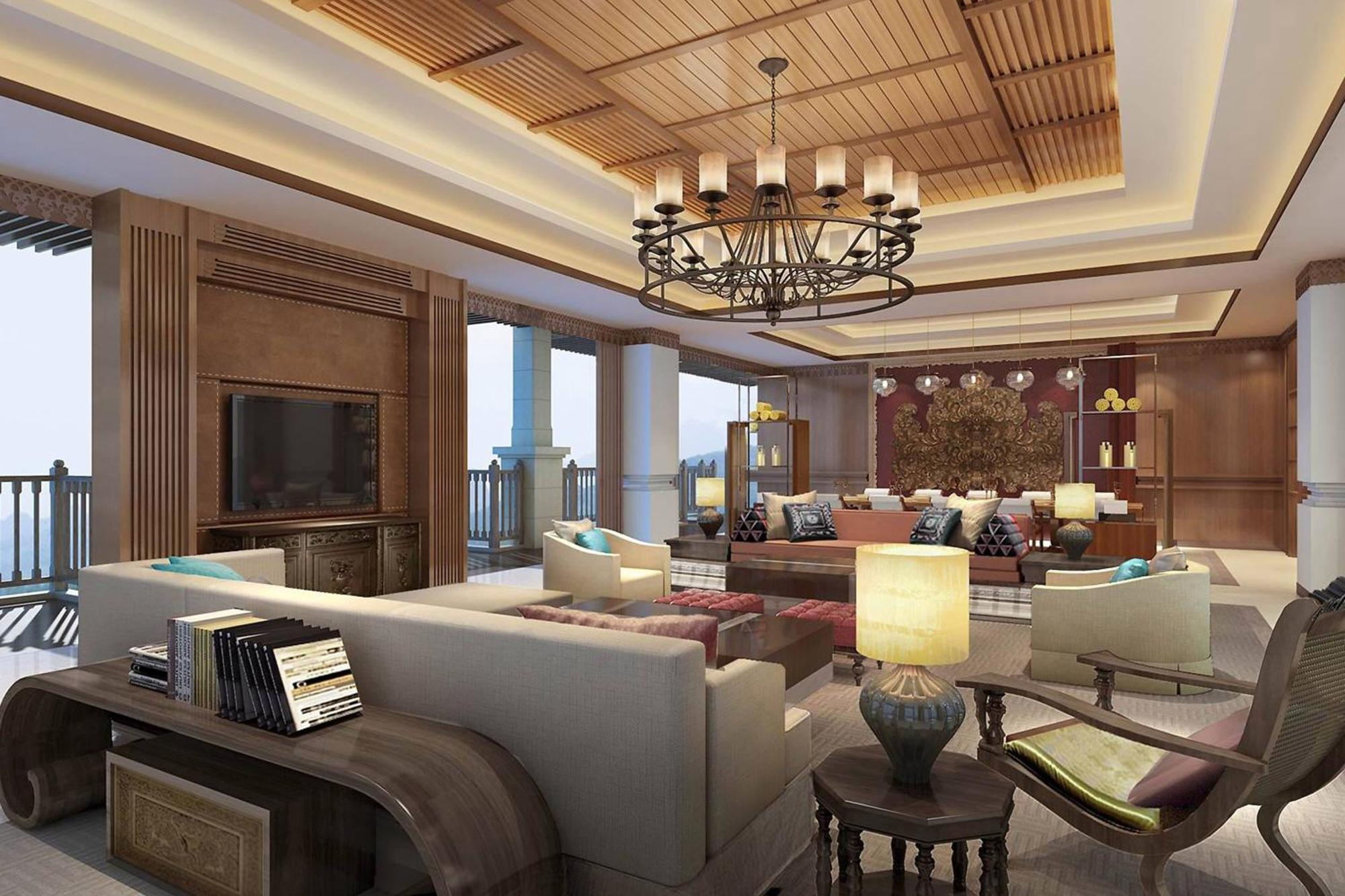 Sheraton Grand Xishuangbanna Hotel Jinghong Exteriér fotografie